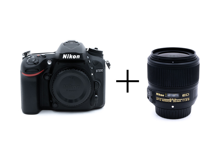 Nikon 本格一眼レフ×単焦点スナップ撮影デビューキット D7200 + 35mm f1.8