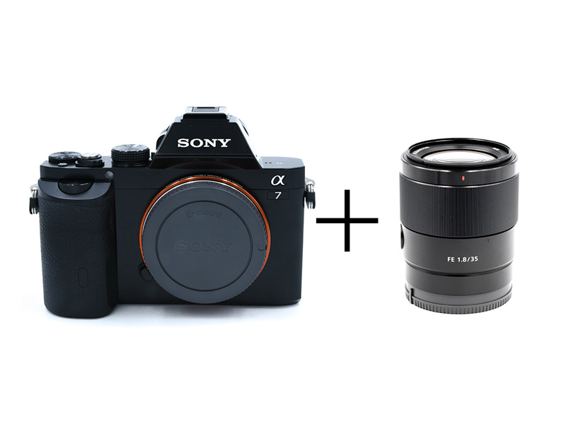 SONY フルサイズミラーレス×単焦点スナップ撮影デビューセット α7 + FE 35mm F1.8