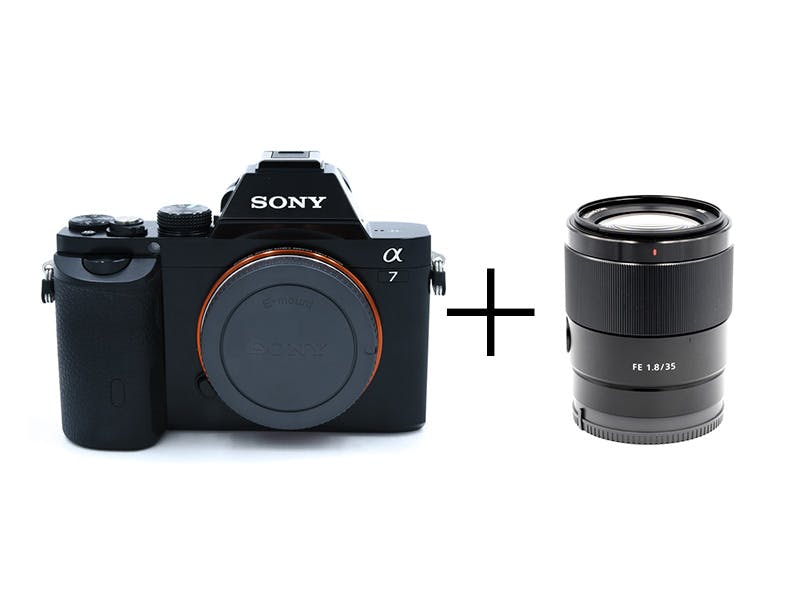 SONY フルサイズミラーレス×単焦点スナップ撮影デビューセット α7 + FE 35mm F1.8