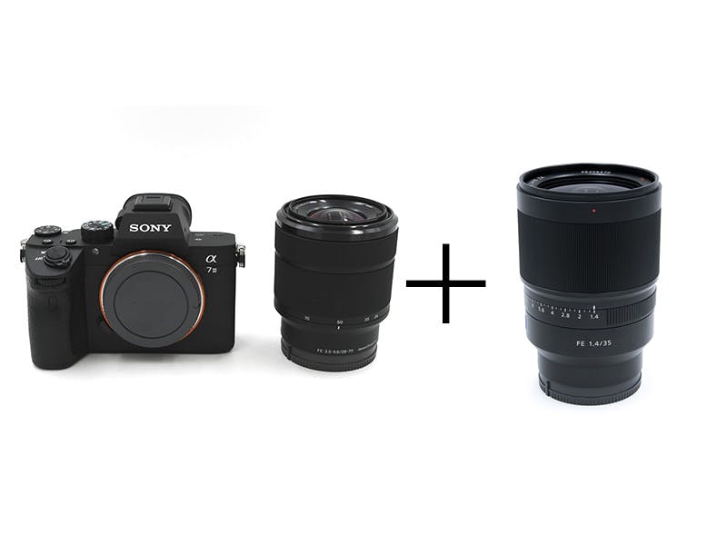 SONY × ZEISS 至極のスナップ撮影セット α7 III + Distagon 35mm