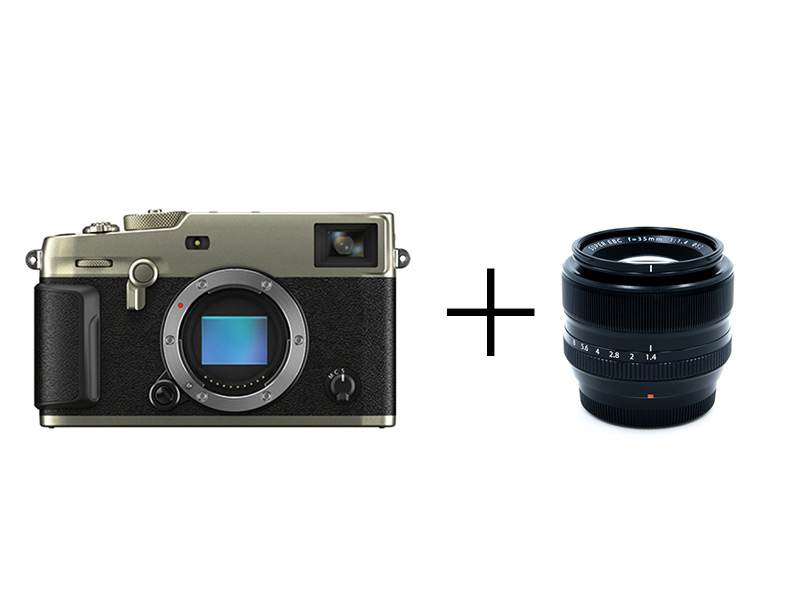 FUJIFILM 最新スナップ撮影鉄板セット X-Pro3 [DRシルバー] + 35mmF1.4