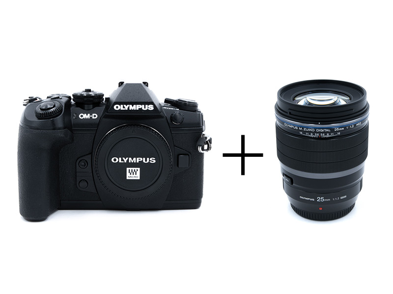 OLYMPUS 高速連写撮影向き＆単焦点レンズセット OM-D E-M1 Mark II + 25mm F1.2