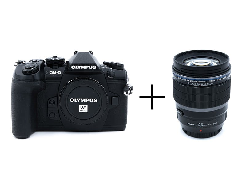 OLYMPUS 高速連写撮影向き＆単焦点レンズセット OM-D E-M1 Mark II + 25mm F1.2