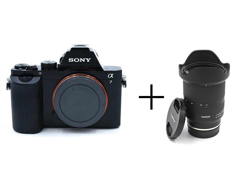 SONY α7 + 超広角ズームレンズ17-28mm F2.8セット