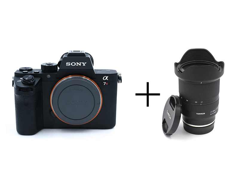 SONY α7R II + 超広角ズームレンズ17-28mm F2.8セット