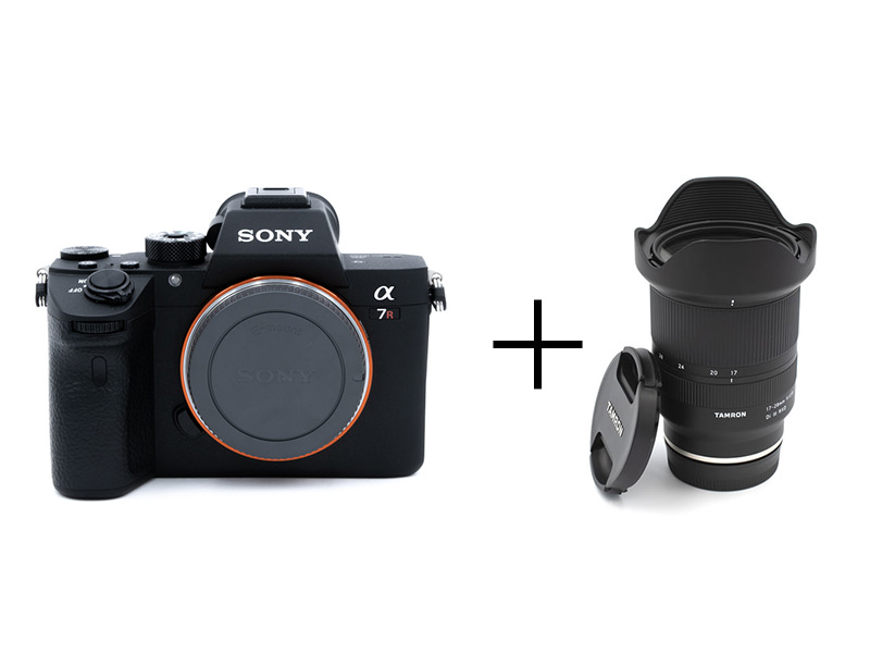 SONY α7R III + 超広角ズームレンズ17-28mm F2.8セット