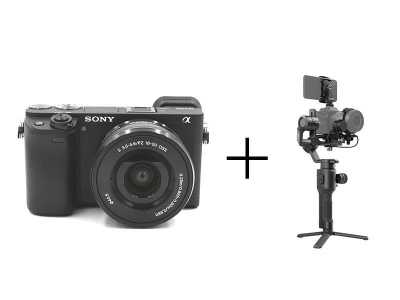 DJI ジンバル×SONY 映像制作デビューセット Ronin-SC Pro + α6400レンズキット