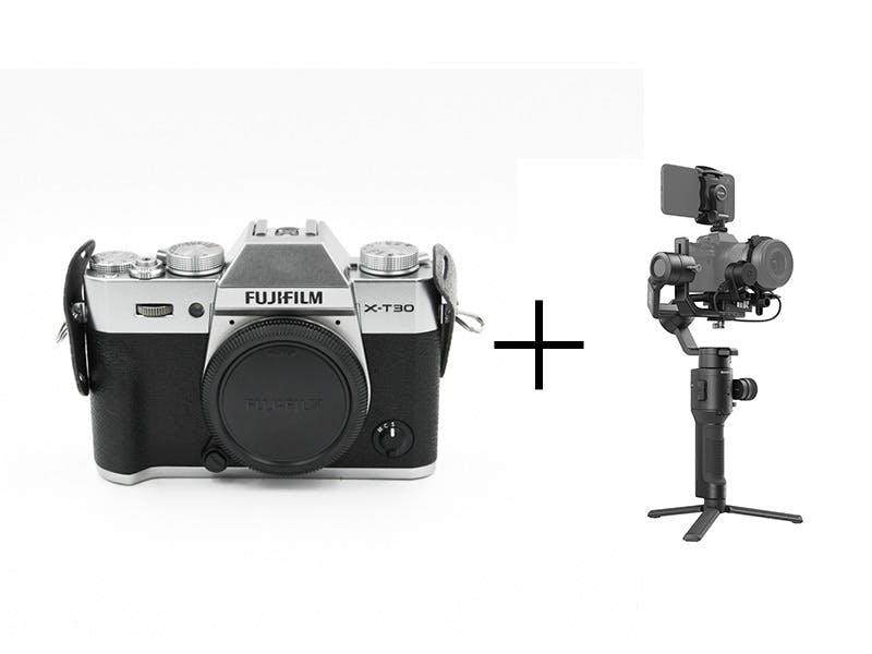 DJI ジンバル×FUJIFILM 映像制作デビューセット(レンズ別) Ronin-SC Pro + X-T30