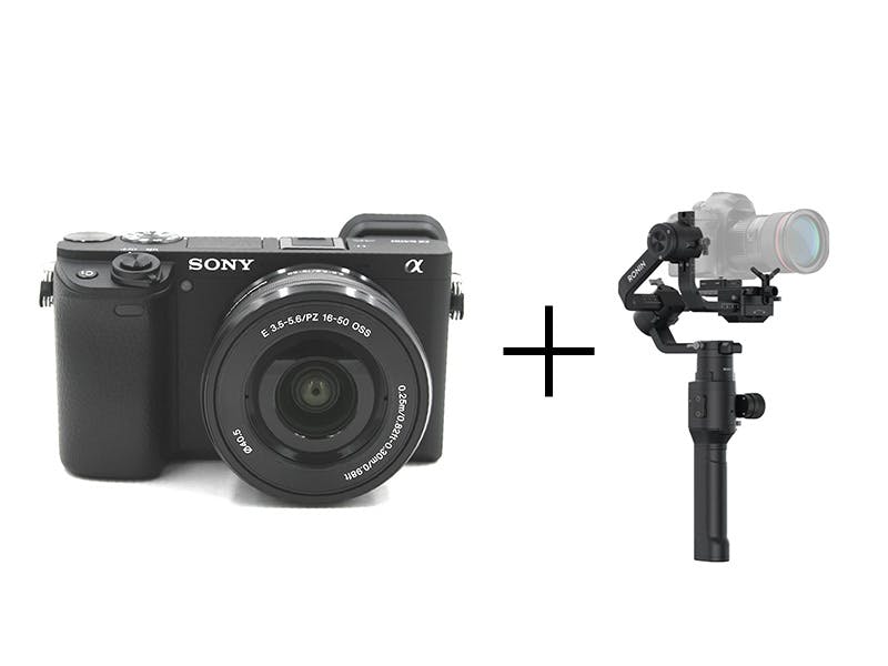 DJI ジンバル×SONY 映像制作セット Ronin-S + α6400レンズキット