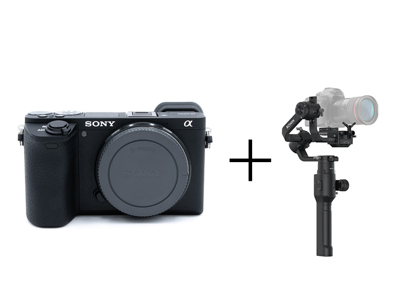 DJI ジンバル×SONY 映像制作セット(レンズ別) Ronin-S + α6500