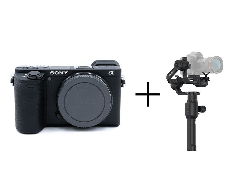 DJI ジンバル×SONY 映像制作セット(レンズ別) Ronin-S + α6500
