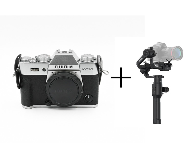 DJI ジンバル×FUJIFILM 映像制作セット(レンズ別) Ronin-S + X-T30