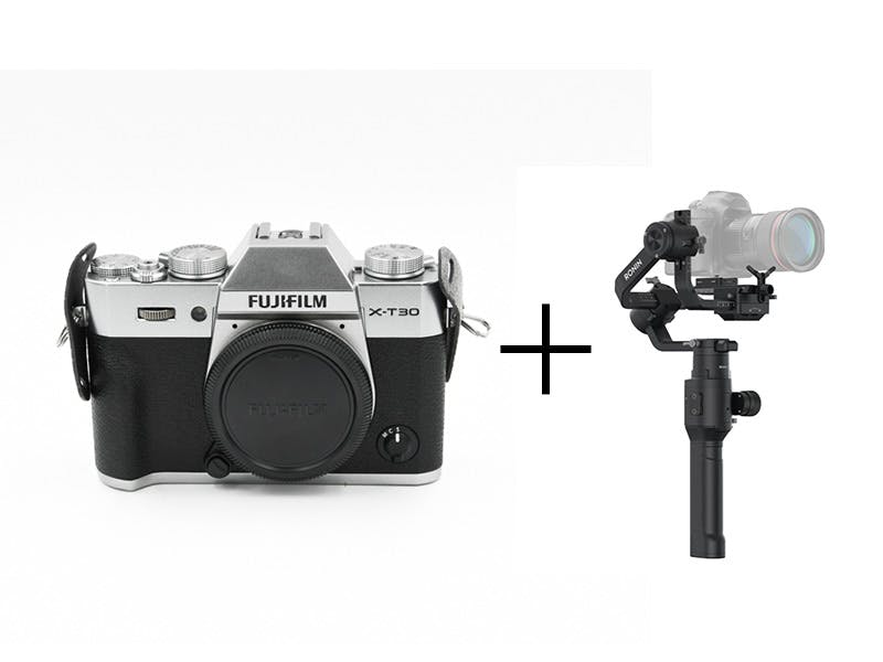 DJI ジンバル×FUJIFILM 映像制作セット(レンズ別) Ronin-S + X-T30
