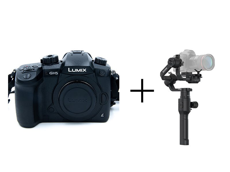 DJI ジンバル×Panasonic 映像制作セット(レンズ別) Ronin-S + LUMIX DC-GH5