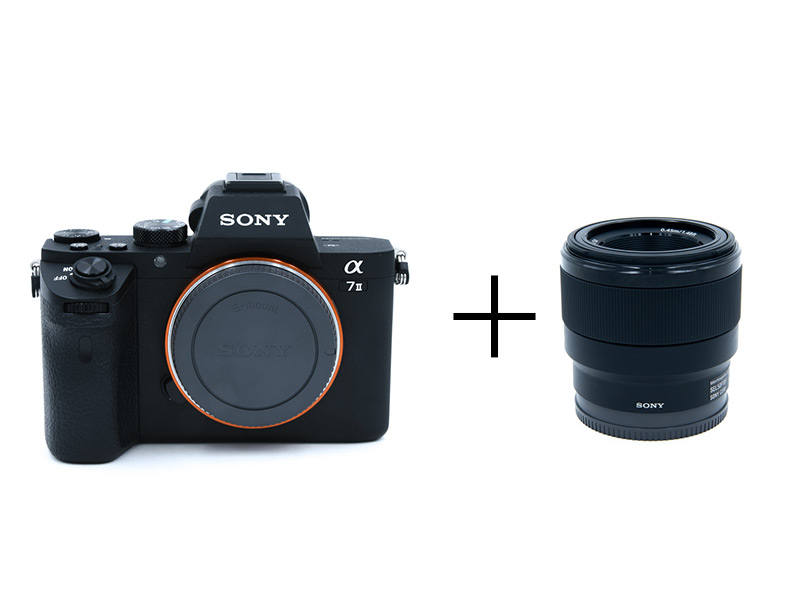SONY フルサイズ単焦点本格デビューセット α7 II  + FE 50mm F1.8