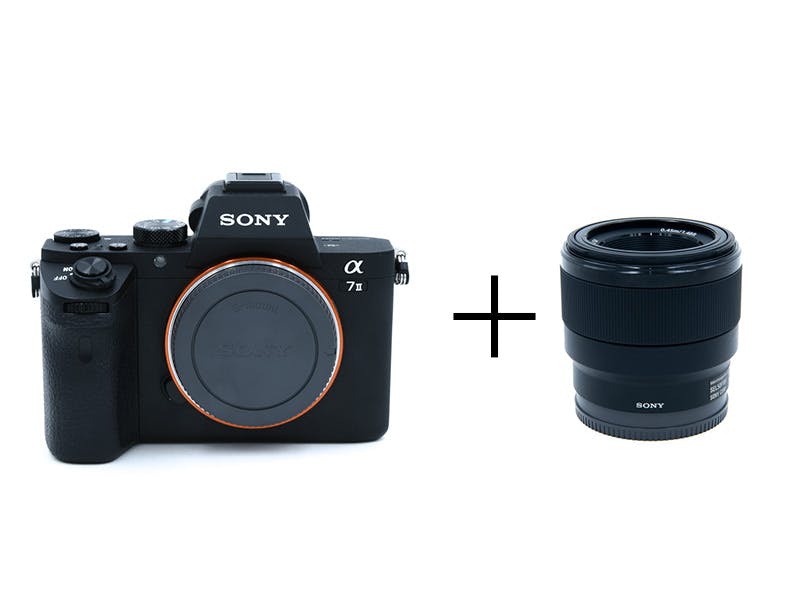 SONY フルサイズ単焦点本格デビューセット α7 II  + FE 50mm F1.8