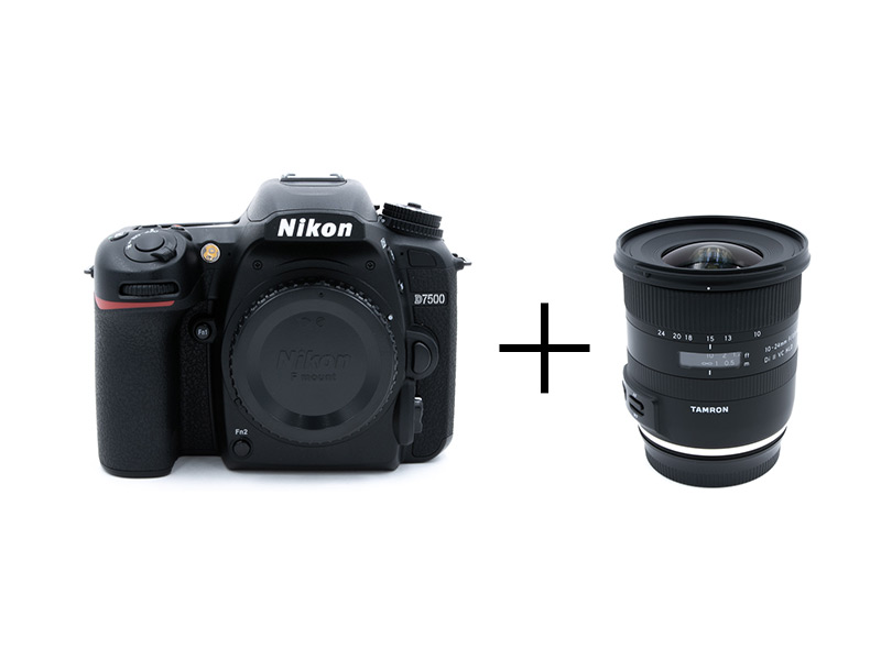 Nikon チルト液晶で上から料理撮影 DX最新一眼レフ×広角レンズセット D7500 + 10-24mm