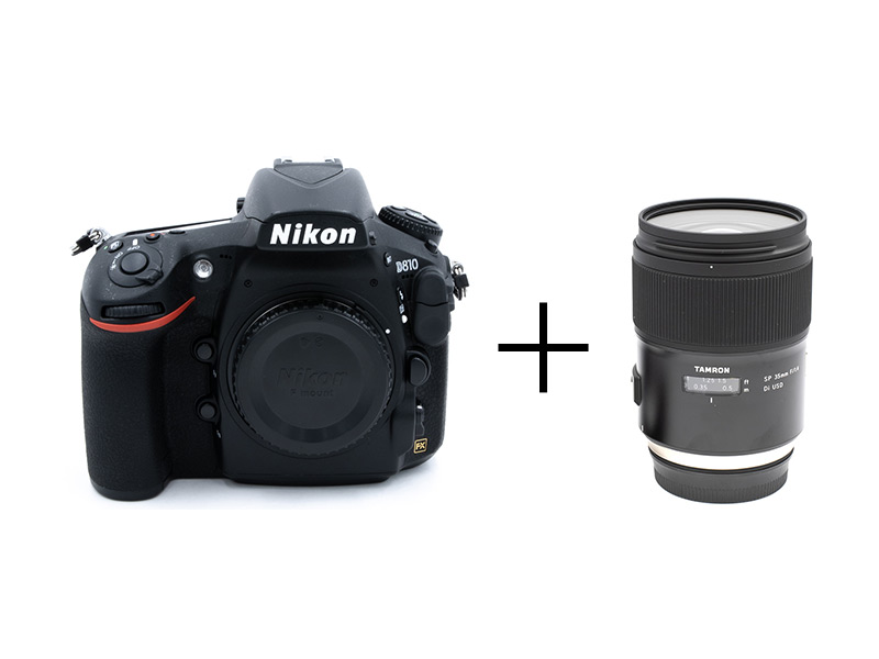 Nikon フラッグシップフルサイズ × 究極の35mmレンズセット D810 + SP 35mm F1.4
