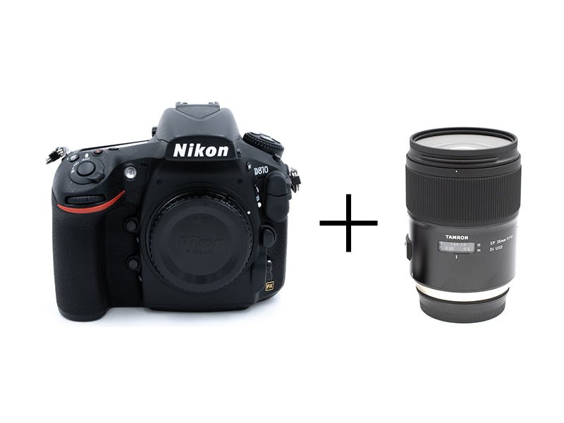 Nikon フラッグシップフルサイズ × 究極の35mmレンズセット D810 + SP 35mm F1.4