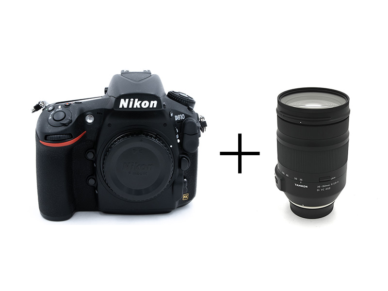 Nikon 3635万画素フラッグシップ×ポートレート撮影セット D810 +35-150mm F2.8-4