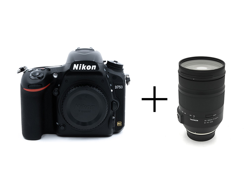 Nikon 軽量フルサイズ×ポートレート撮影セット D750 +35-150mm F2.8-4