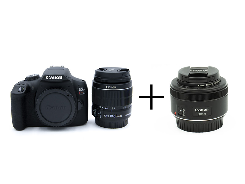 Canon 背景ボケ簡単撮影セット EOS Kiss X90 + EF-S18-55 + 単焦点 50mm F1.8