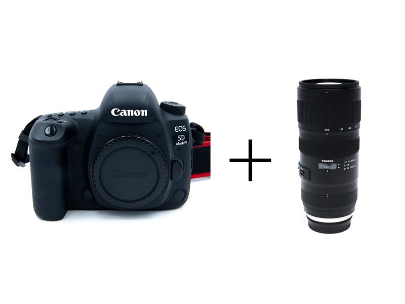Canon フラッグシップフルサイズ×TAMRON大三元望遠ズームセット EOS 5D Mark IV + SP 70-200mm F2.8 G2