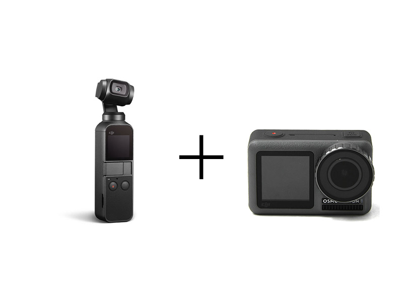 DJI お手軽Vlogセット Osmo Pocket + Osmo Action