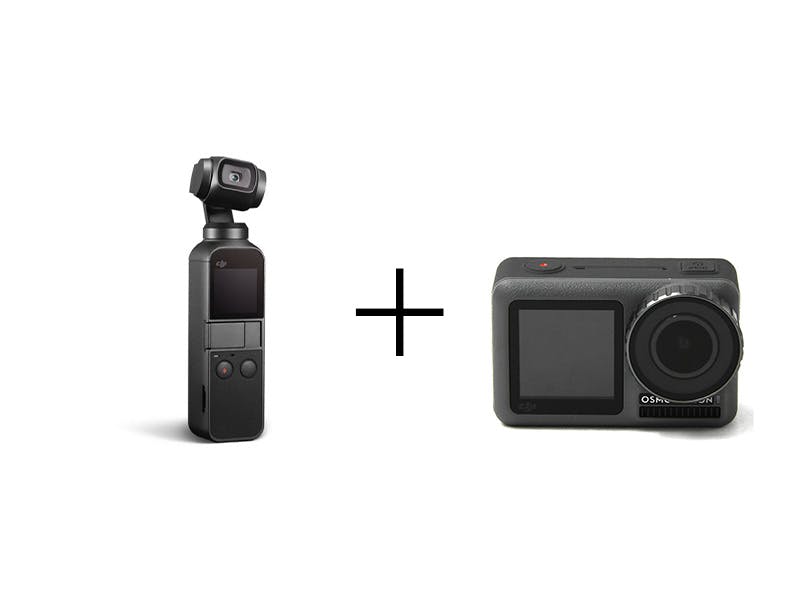 DJI お手軽Vlogセット Osmo Pocket + Osmo Action